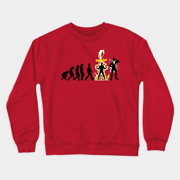 SHAZAM! Crewneck Sweatshirt by Eman